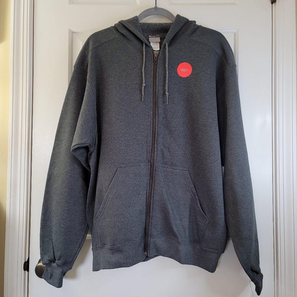 Prospirit zip front fleece hoodie jacket